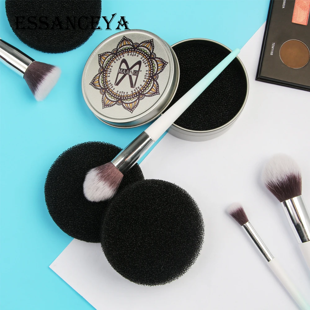 Щеточка для макияжа ESSANCEYA очищающая щеточка удаления косметики алюминиевые