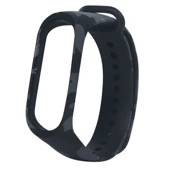 

Unisex Smartwatch Replacement Watchband for xiaomi miband 5 Camouflage TPE Watch Band Watch Strap Smart Bracelet Fitness Strap