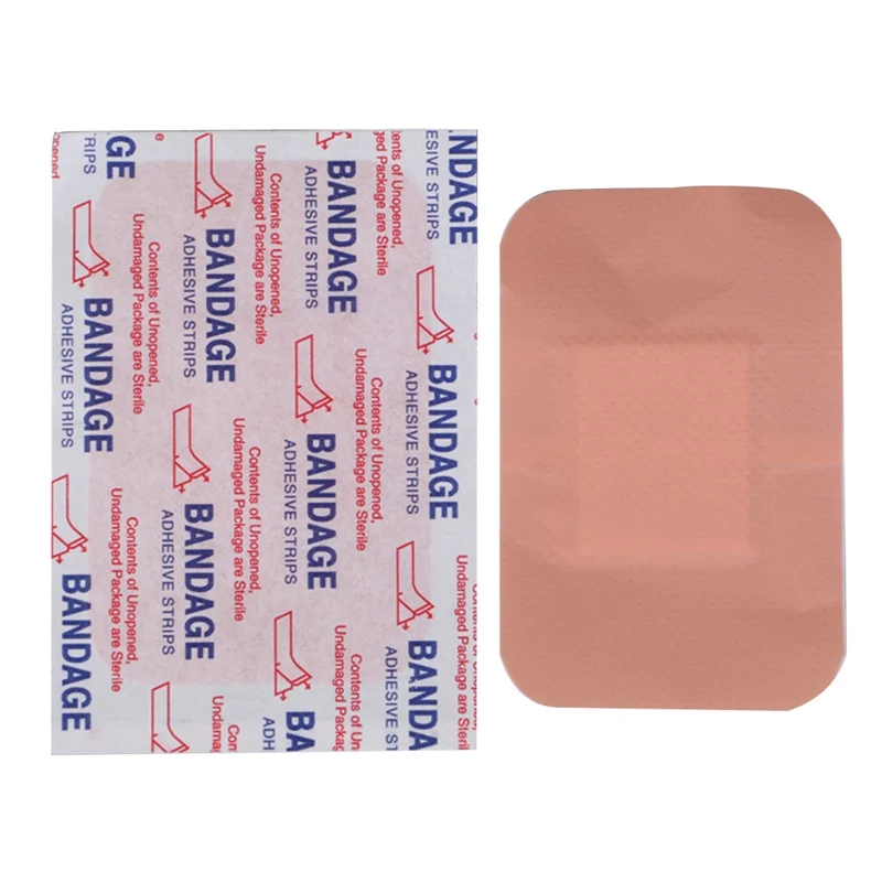 

10Pcs /Pack Waterproof Breathable Band Aid Hemostasis Adhesive Bandages First Aid Emergency Kit For Kids Children