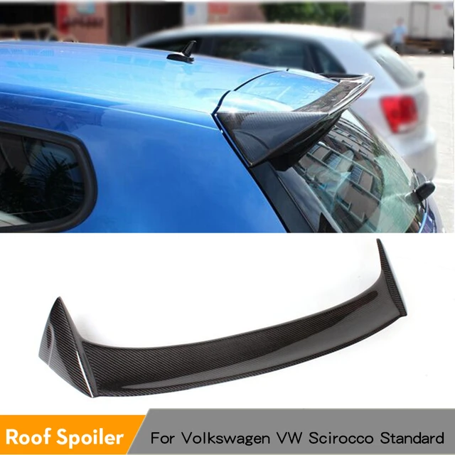  MCARCAR KIT Carbon Fiber Rear Roof Spoiler Fits for