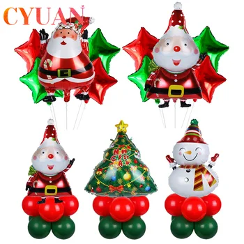 

Christmas Decorations for Home Merry Christmas Balloons Xmas Party Supplies Happy New Year 2021 Decorations Navidad 2020