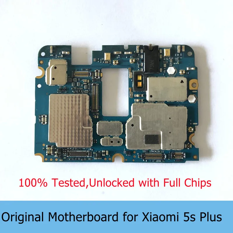Оригинальная материнская плата для Xiaomi 5s Plus разблокированная с чипами системная