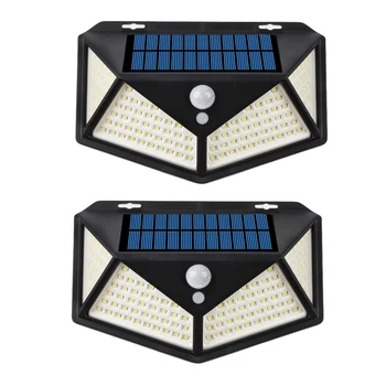

114 LED Solar Light Outdoor Solar Lamp PIR Motion Sensor Wall Light Waterproof Solar Powered Sunlight for Garden Decoration
