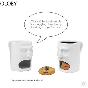 

Funny Face Cute Mugs Coffee Cup Creative Ceramic Mug Travel Water Bottle Cups and Mugs Enamel Afternoon Tea Mug Christmas 2020
