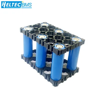 

2PCS 3*5 18650 Lithium Battery Holder Storage Box Multi-Shape Clasp Can Spliced Boxing For 18650 Battery Case