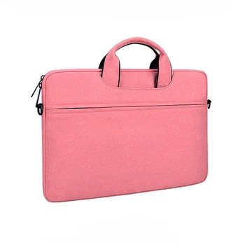 

Laptop Handbag Women Protective Shoulder Bag Notebook Carrying Case For 13 14 15.6 Inch Multifunctional Universal Computer Bag