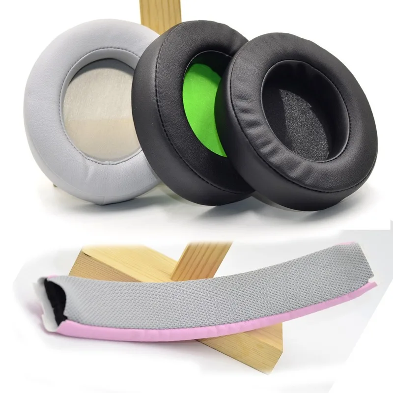 

ABDO Replacement Ear pads Foam Cushions Cover cups Earmuffs Repair parts For Razer Kraken 7.1 V2 Headphones
