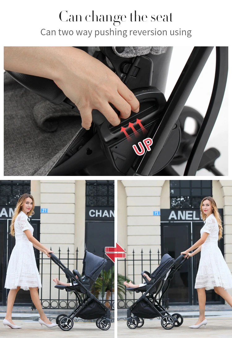 2019 Popular bnoeo Stroller Baby with 300D Oxford fabric Material baby cart