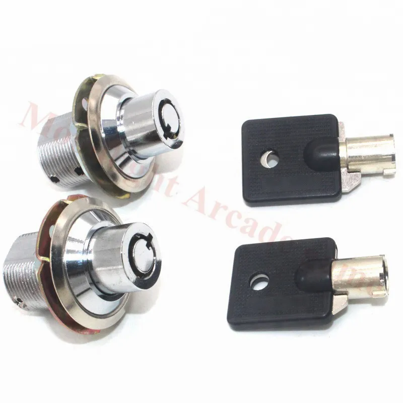 2pcs/lot High Quality Zinc Alloy Keyed Alike Cylinder Push Lock Tubular