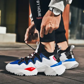 

Men's Running Shoes Blade Damping Sneakers Breathable Light Casual Shoes Zapatos De Hombre Outdoor Sports Training Walking Flats