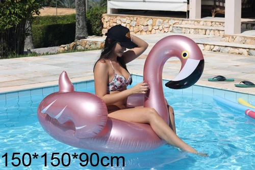Inflável gigante flamingo unicórnio float cadeira cama