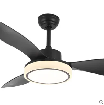 

Postmodern living room and dining room inverter fan lamp electric fan household bedroom fan chandelier with large wind