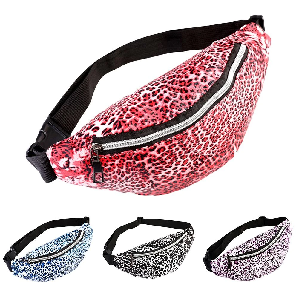 Black Friday Fashion Women Leopard Print Zipper Waist Chest Bag Pouch Adjustable Phone Holder Christmas Gift Waist Packs Aliexpress