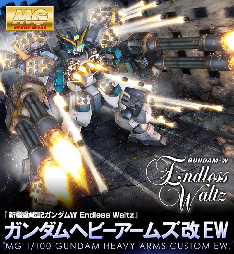 1/100 Gundam Heavy ARMS CUSTOM EW MG 