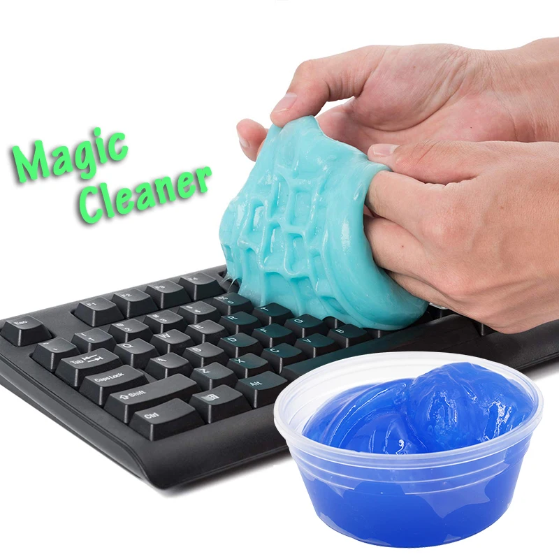 60ml Lizun for Keyboard Slime Cleaner Glue Magic Gel Super Dust Clean Clay Mud Supplies Toys Laptop | Игрушки и хобби