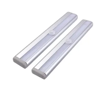 

LED Under Cabinet Light PIR Motion Sensor Lamp 10 LEDs lighting for Wardrobe Cupboard Closet Kitchen night light