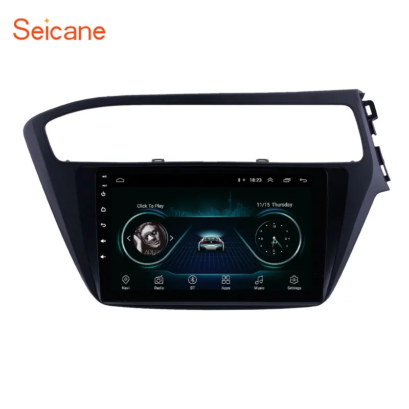Seicane 9 дюймов GPS навигация Android 1 автомобильное радио стерео для Hyundai i20 2018 2019