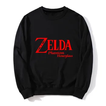 

ZELDA phantom Hourglass Printed Solid Sweatshirt Unisex Long Sleeve Hoodie Loose Hoodies Sweatshirts Casual Tracksuit
