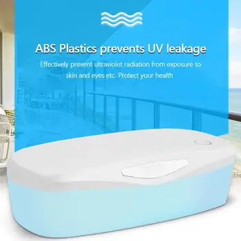 

2020 Sterilizer For Manicure Instruments Disinfection Esterilizador Manicure Nail Tweezers Disinfector Box UV LED Nail Tools