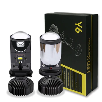

H4 LED Headlight H8 H7 LED Canbus Led Lights for Car Auto Bulb With Mini Projector Lens Fan Cooling 8000LM Running Lights Lamp