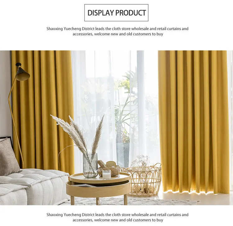 Linen Texture 100% Blackout Curtains for Bedroom Long Living Room Window Curtains Thermal Insulated Blinds Curtain Panels Drapes