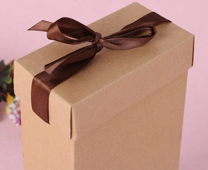  Suitcase Chcolate Gift Paper Packaging Box With Ribbon Handlefoldable recyclable printed gift box -
