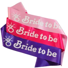 for Bridal Shower Decoration Set for Bride Shower Tattoo Stickers Bride to Be Sash，Bride Headband Tiara Voarge 5pcs Bride to Be Sash Set Corsage Wedding and Hen Party Decoration