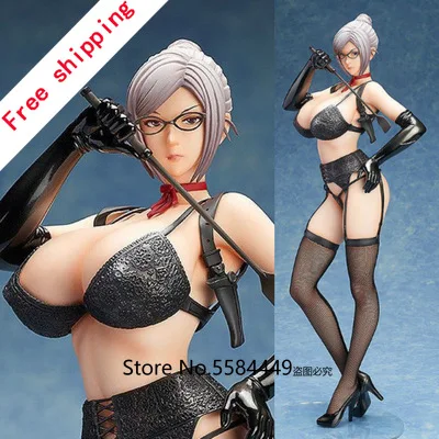anime prison school shiraki meiko 1/4 version sexy pvc action figure collectible model doll 41cm Toy Sexy girls Anime | Игрушки и хобби