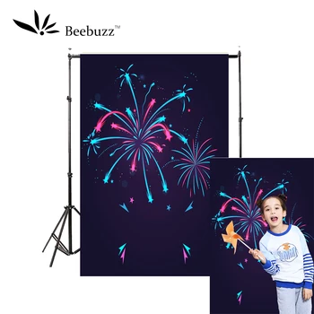 

Festive sparkler blue background background photography studio photophone holiday Children's photo shoot