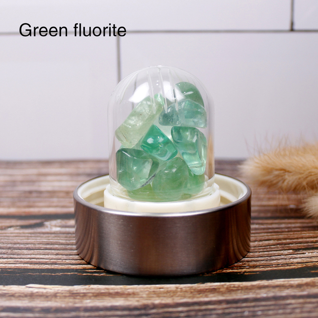 1pc 380ml Natural Quartz Crystal Glass Water Bottle Gravel Irregular Stone Cup Healing Infused Elixir Cup for healthy