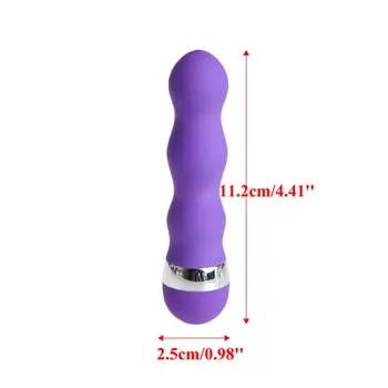 Adult Sex Toy Vibrator Dildo Women G Spot Massager Stick Waterproof Anal Plug 6