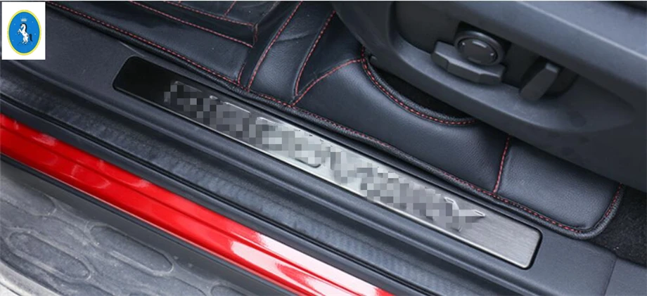 Yimaautotrim для Land Rover Discovery Sport накладка на внутреннюю дверь Накладка на порог Защитная панель накладка