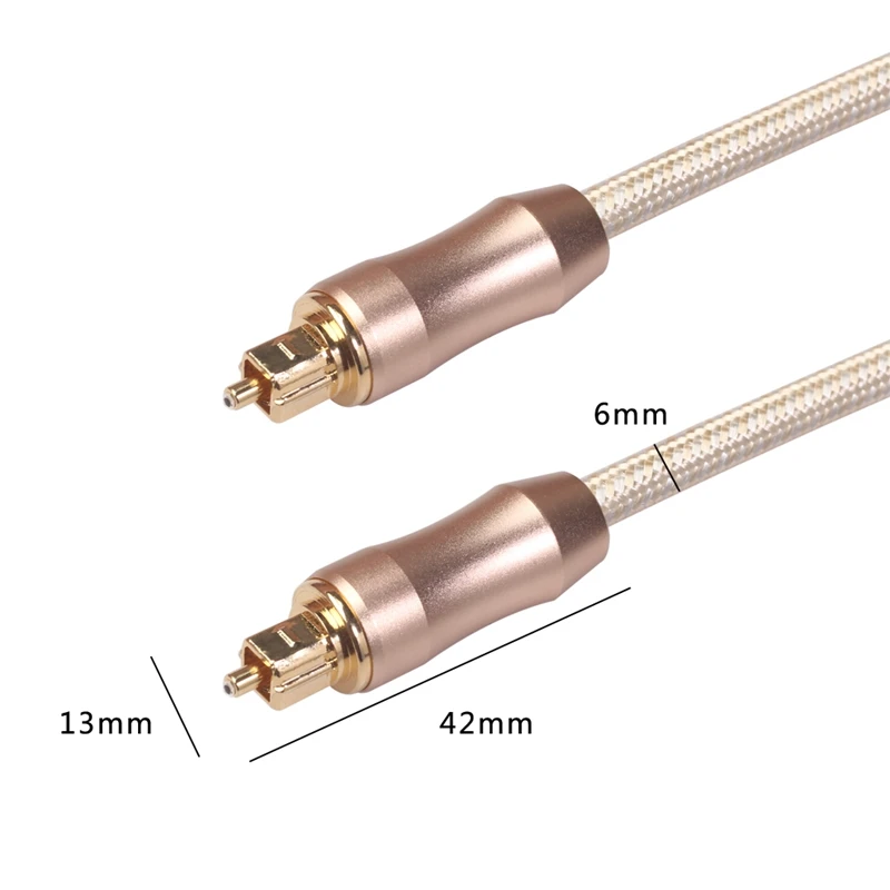5,1 SPDIF волоконно-оптический цифровой аудио кабель подходит для усилителей мощности усилители для наушников аудио декодеры аудио линии связи