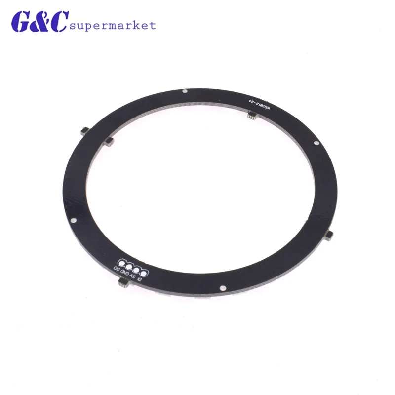 RGB LED Ring - 24 x WS2812 5050 RGB LED with Integrated Drivers TOP diy electronics