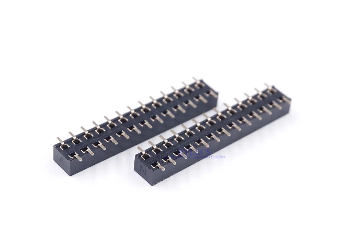 20 шт. SMT гнездовой разъем 2,54 мм 0,10" шаг 2x13 Pin 26 положение двойной ряд прямой поверхностного монтажа высота 4,90 мм от PCB