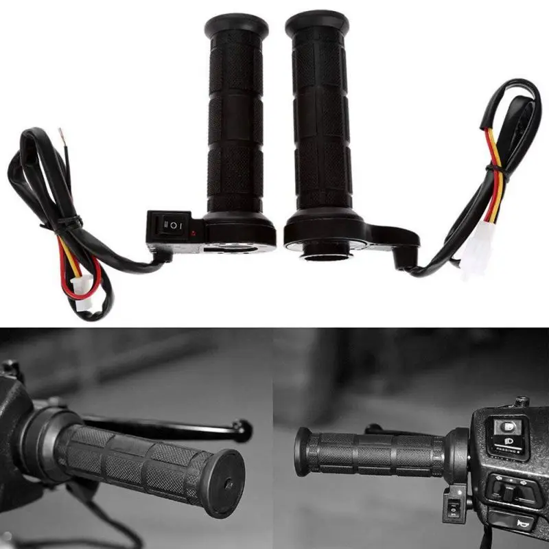 

Universal 12V Motorcycle Handgrip Electric Heating Cover Handlebar Heater Sleeve Motorcycle Accessories