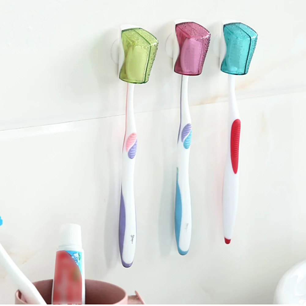 3Pcs Portable Toothbrush Cover Holder Travel Hiking Camping Brush Cap Case Box Germproof Protector Bathroom Accessories | Дом и сад