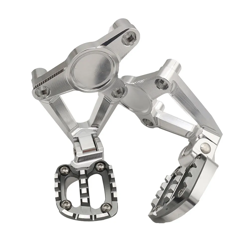 Motorcycle modified pedal Folding foot rests CNC folded foot pedal for XADV750