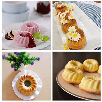 

Silicone Cupcake Liner Holders Bake Muffin Dessert Baking Chocolate Cups Mold
