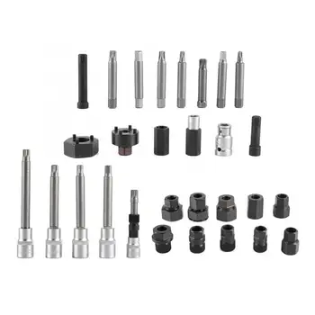 

Car Disassembly Tool 30pcs Alternator Hand Tool Set Freewheel Pulley Remover Disassembly Socket Bit Fits for Toyota Car Repair