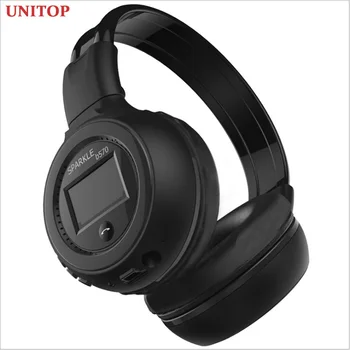 

UNITOP ZEALOT B570 Wireless Bluetooth Headphones Stereo Earphones LED screen Music Headset TF /Support SD Card For Mobile Iphone