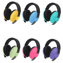 1 шт. ПВХ+ губка регулируемая детская Светодиодная потолочная панель защита защитные наушники шумоподавление безопасность