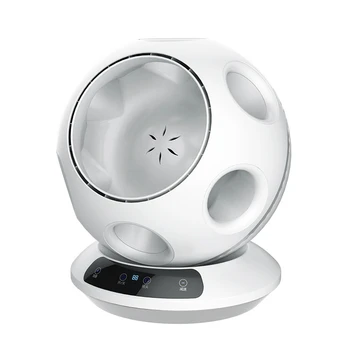 

Ultra-quiet Super Power Saving Bladeless Fan Remote Control Football Shape Office Fan 8 Gears Air Circulation Fan Air Purifier