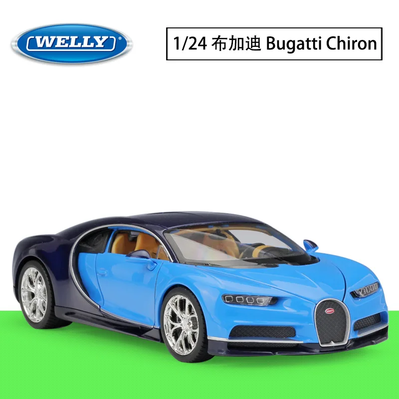 

WELLY Welly 1: 24 Bugatti Qiao Bugatti Chiron Model Alloy Car Model Collection