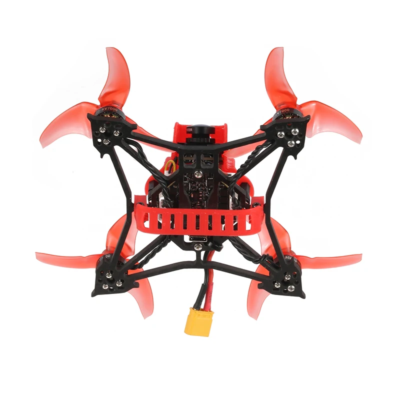 JMT T100 DIY Крытый FPV гоночный Дрон комплект 2,5 дюймов 100 мм Колесная база полный комплект с FPV часы Flysky пульт дистанционного управления