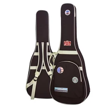 39/40/41 дюймов Акустическая классическая гитара сумка чехол рюкзак Регулируемый плечевой ремень Портативный утепленная куртка с хлопковой подкладкой, черный