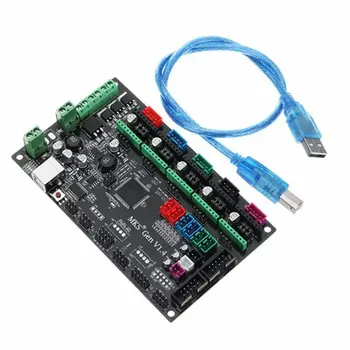 

kingprint 3d printer MKS GEN V1.4 controller desktop MEGA 2560 R3 motherboard reprap ramps 1.4 compatible USB
