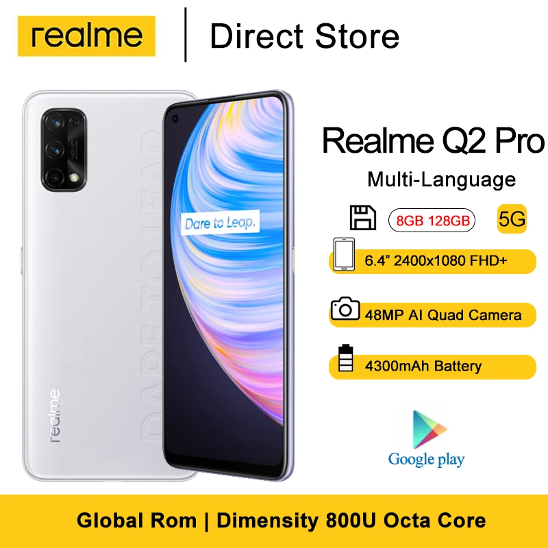 レア端末 realme Q2 Pro 5G 中国版 GooglePlay可