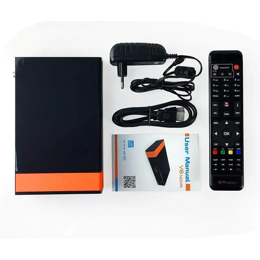 Приемное устройство спутниковый приемник Gtmedia V8 nova HD 1080P Cccam Cline встроенный Wifi Gtmedia tv Box