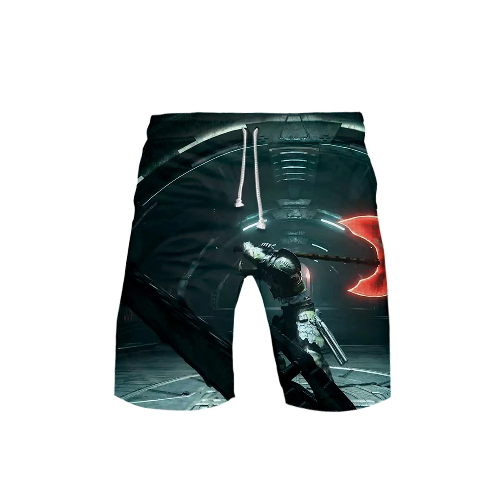 Doom Eternal 3D карман быстросохнущие плавки шорты для мужчин одежда для плавания Мужской купальный костюм плавки летняя пляжная одежда для серфинга